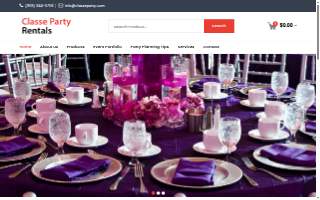 Classe Party Rentals