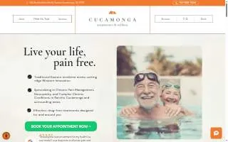 Cucamonga Acupuncture & Wellness website