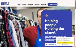 MCC Thrift Rancho Cucamonga website