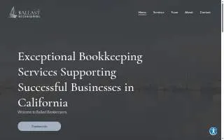Ballast Bookkeepers website