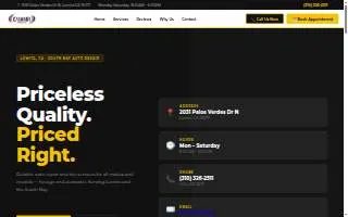 CALMART Auto Care & Tires website