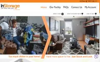 Instorage Self Storage of Rancho Palos Verdes website