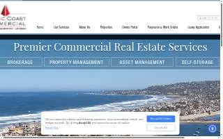 Pacific Coast Commercial of Rancho San Diego website