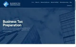 Business Tax Preparation website