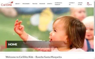 Cal Elite website