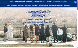 Shannon Family Mortuary of Rancho Santa Margarita