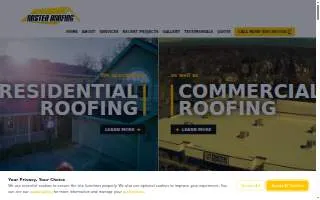 Boster Roofing - Redding Roofing & Insulation Company website