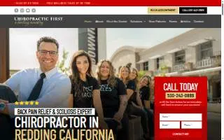 Chiropractic First website