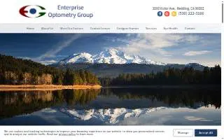 Enterprise Optometry Group website