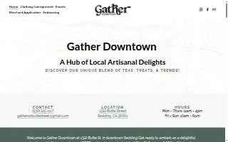 Gather Downtown website