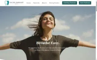 Rachel Barnhart, DDS website