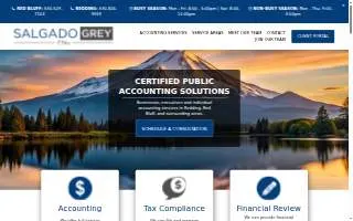 Salgado Grey CPAs website