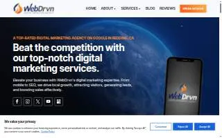 WebDrvn website