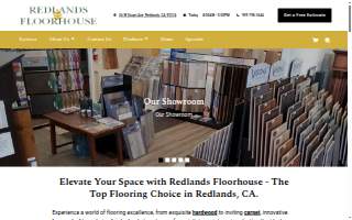 Redlands Floorhouse website