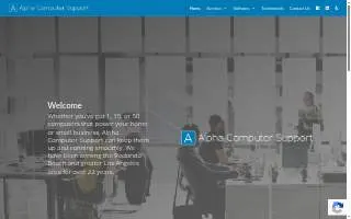 Alpha Computer Support, Inc. website
