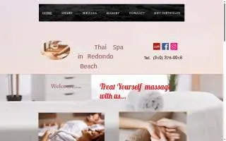 Blossom Spa Redondo Beach website