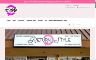 Return Style website