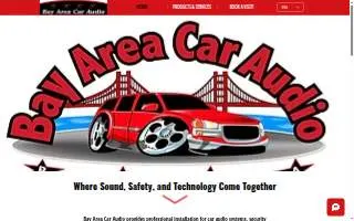 Bay Area Car Audio website
