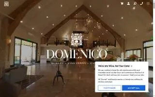 Domenico Winery of Redwood City website