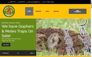 Gophers Control Force of San Mateo & Santa Clara website