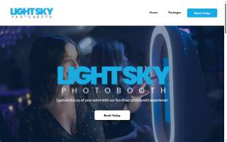 Light Sky Photo Booth