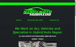 Nishimoto Hybrids website