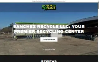 Sanchez Recycle LLC website