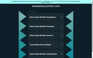 Danny Cabrera, BONA REAL ESTATE #1/FONTANA