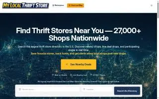Thrift store of Newport News website