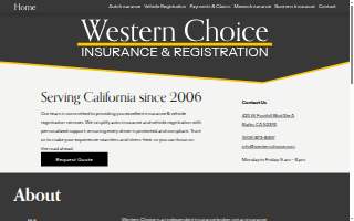 Western Choice Insurance & Vehicle Registration