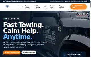 Bougi Towing website