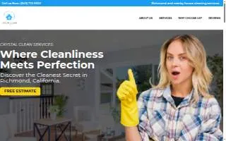 Crystal Clean Professional website