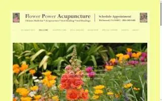 Flower Power Acupuncture website