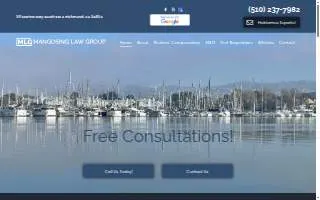 Mangosing Law Group website