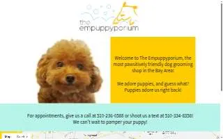 The Empuppyporium website