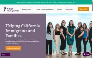 Wilson Immigration of Richmond website