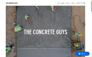 Concrete Guys website