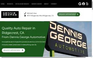 Dennis George Automotive website