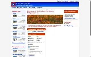 Vaughn Realty website