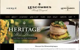 D.H. Lescombes Winery & Bistro - Cottonwood Albuquerque of Rio Rancho website