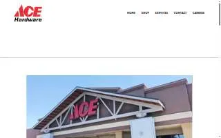 Strand Ace Hardware-Ripon website