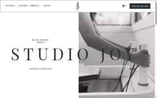 Studio Joy website