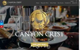 Canyon Crest Winery of Riverside website
