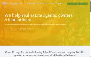 Citrus Heritage Escrow