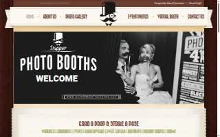 Dapper Photo Booths website