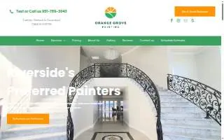 Orange Grove Painting website