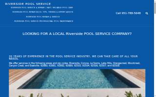 Riverside Pool service and repair