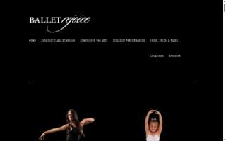 Ballet Rejoice School for the Arts website