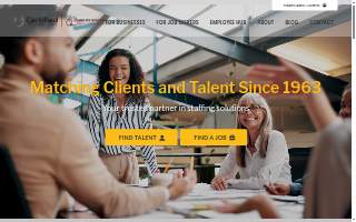 Certified Employment Group website