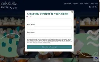 Color Me Mine of Rocklin website